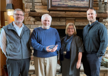 Ron Christensen receives PAHSA Caritas Award