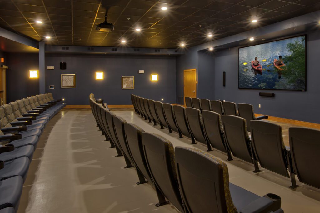 Movie theater.