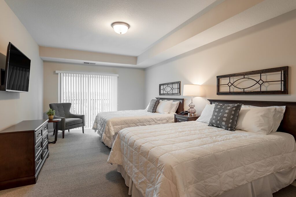 Image of guest suite at Lexington Landing.