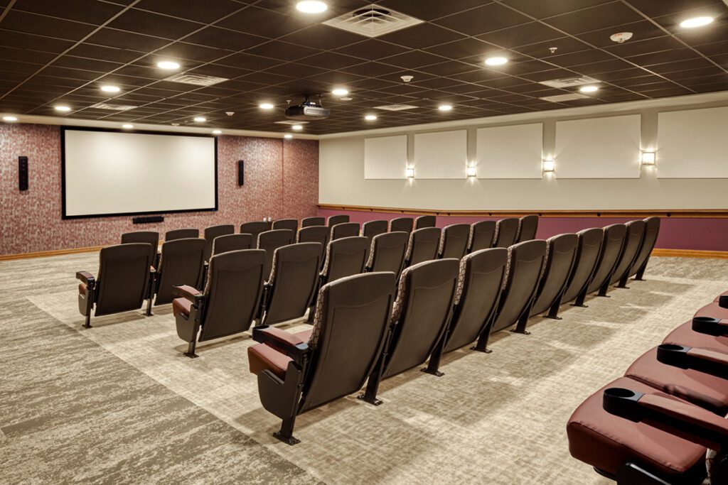 Movie theater.