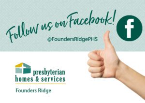 Follow founders ridge on Facebook.
