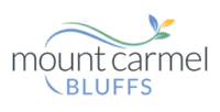 Mount Carmel Bluffs logo.
