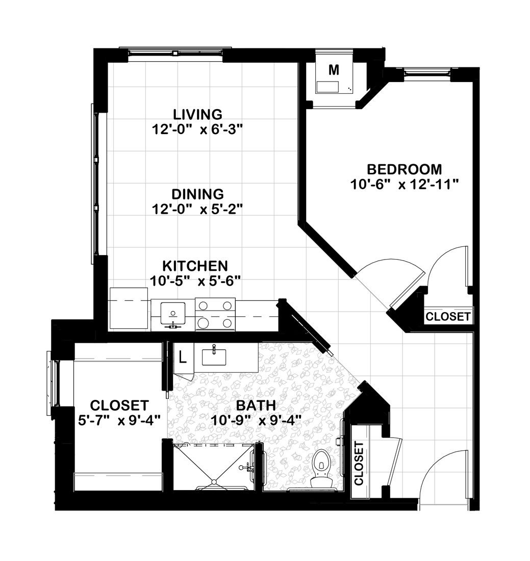 Butler floor plan