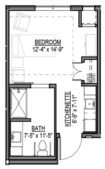 Private Suite floor plan