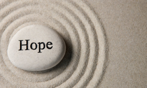 rock with hope on it