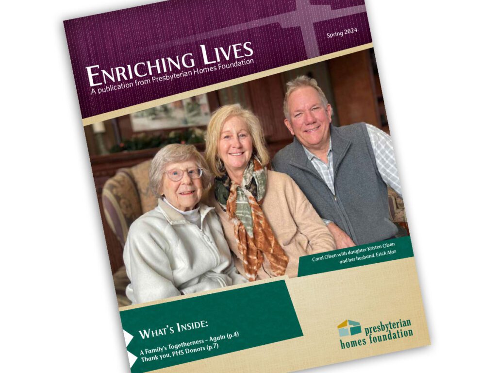 cover image of Enriching Lives magazine