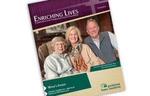 cover image of Enriching Lives magazine