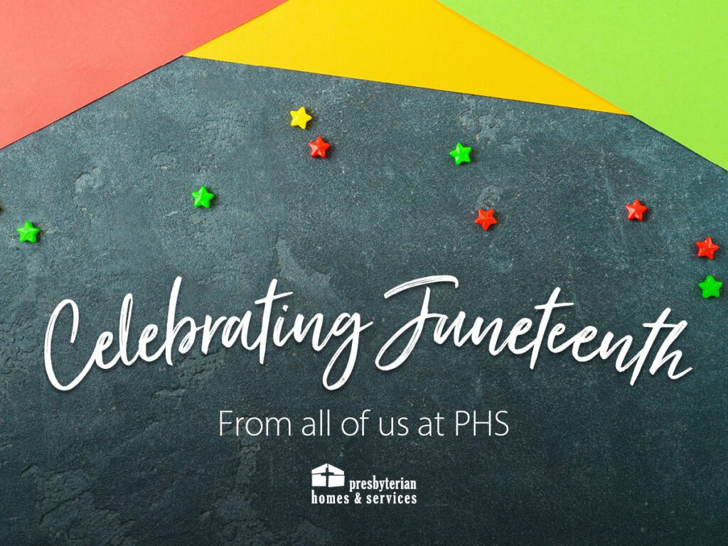 Celebrating Juneteenth: From all of us at PHS.
